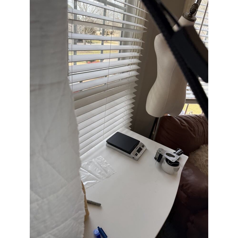 Peter Som sz 4 Women’s White Sleeveless Cotton Blend Collared Blouse MSRP $290 - Picture 6 of 9